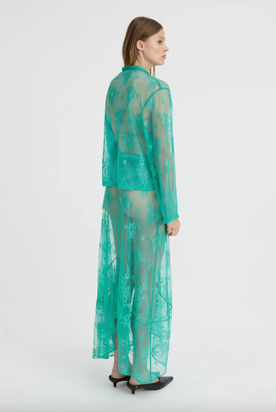 Paloma Top Turquoise | Blanca