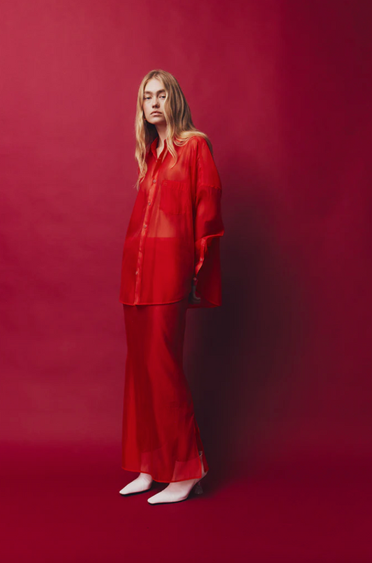 Cora Skirt Red | Blanca
