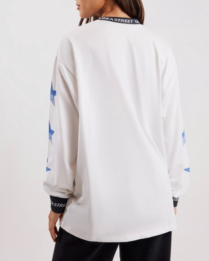 Tropic Moto Long Sleeve T- Shirt | Sea Street