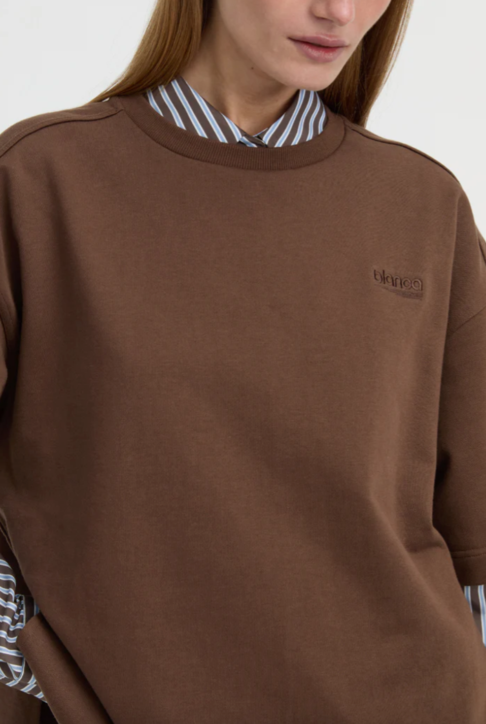 Hendrix Tee Brown | Blanca