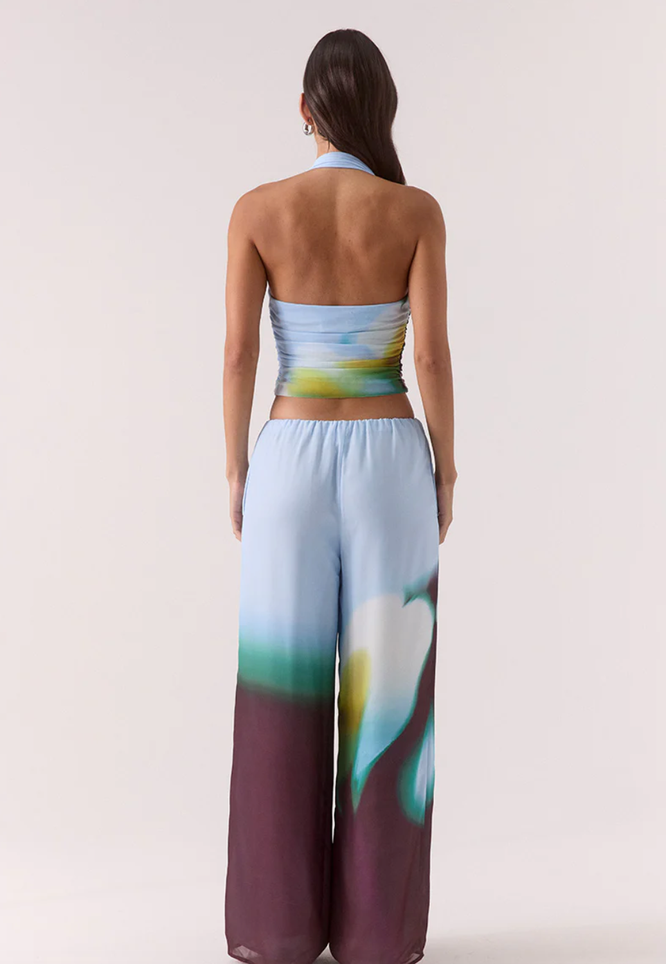 Zinnia Mesh Top Azure | Sovere