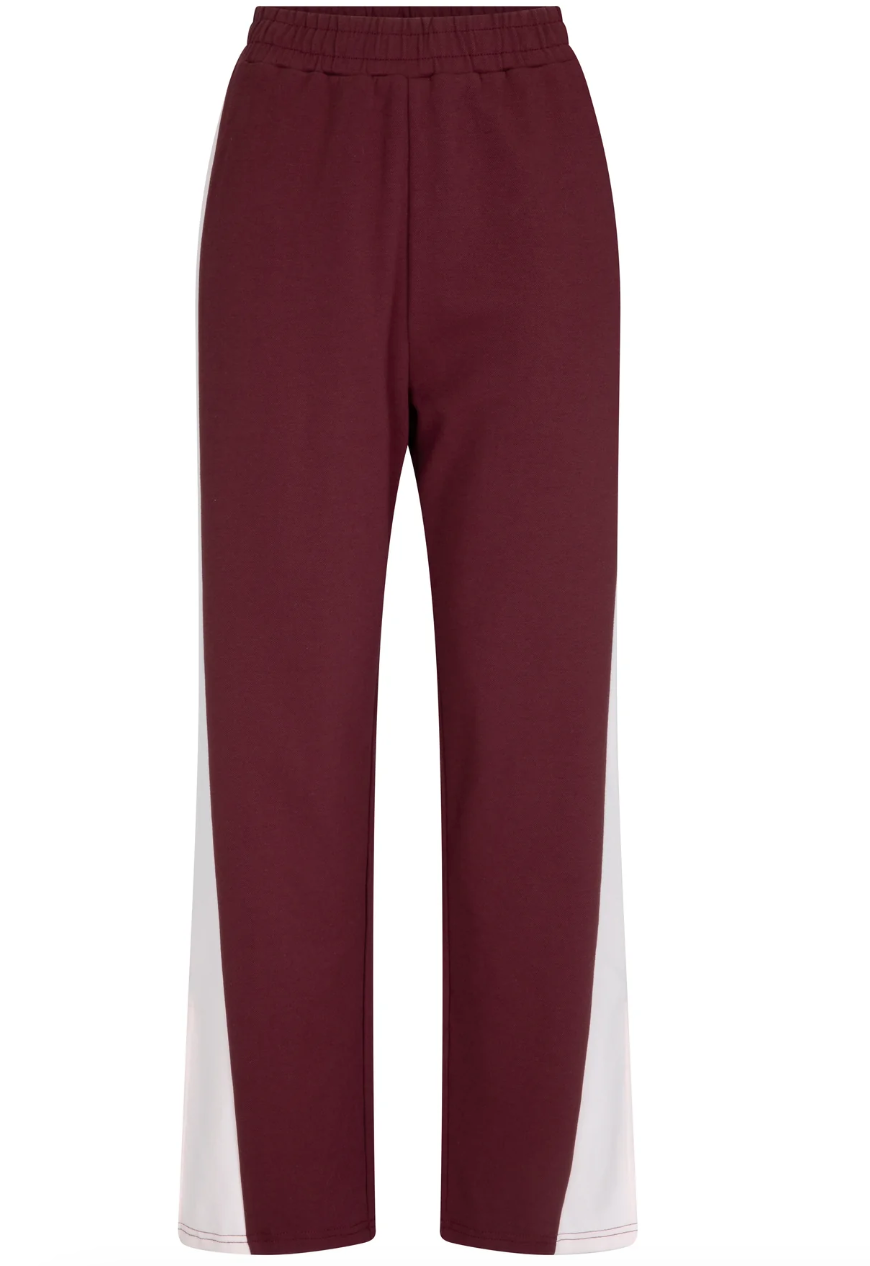 Saint Germain Knit Pant Red Wine | Araminta James