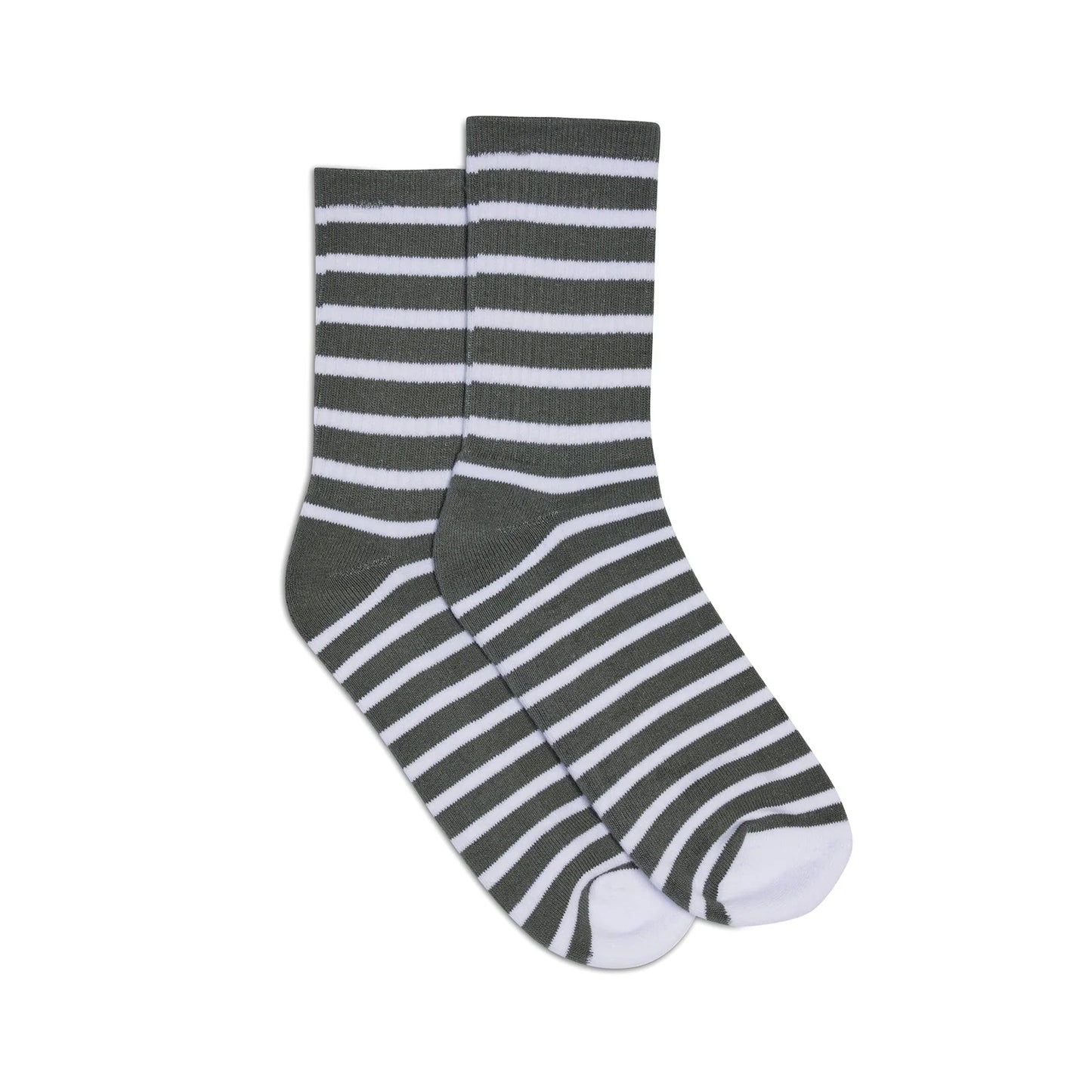 Socks 2 Pack Matcha Stripes | Hommey