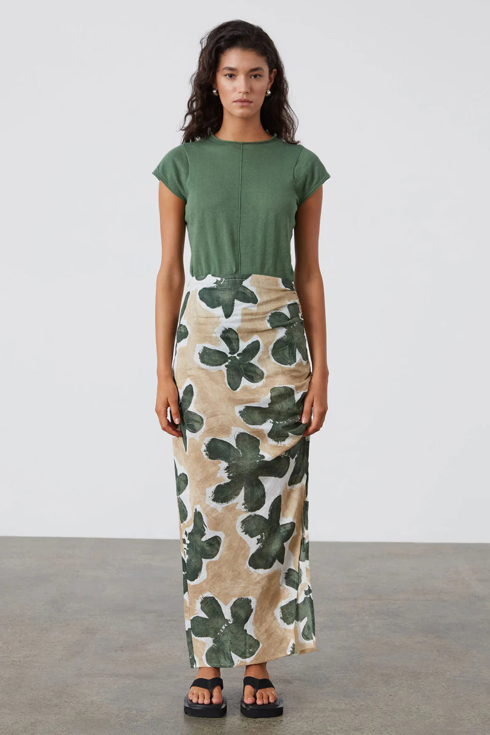 Eucalyptus Cotton Blend Knit Top | Zulu And Zephyr