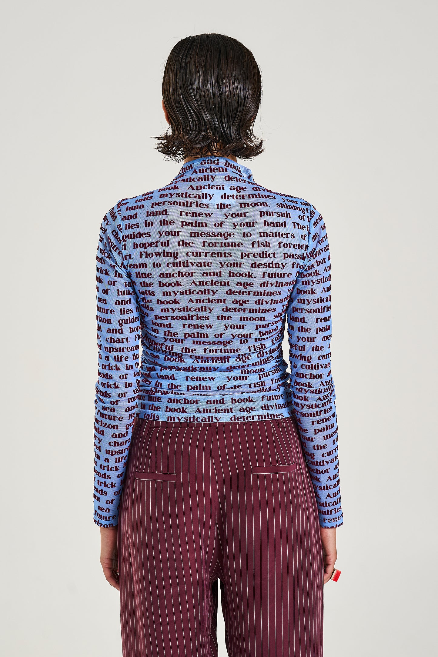Fortune Teller LS Ruched Top | Summi Summi
