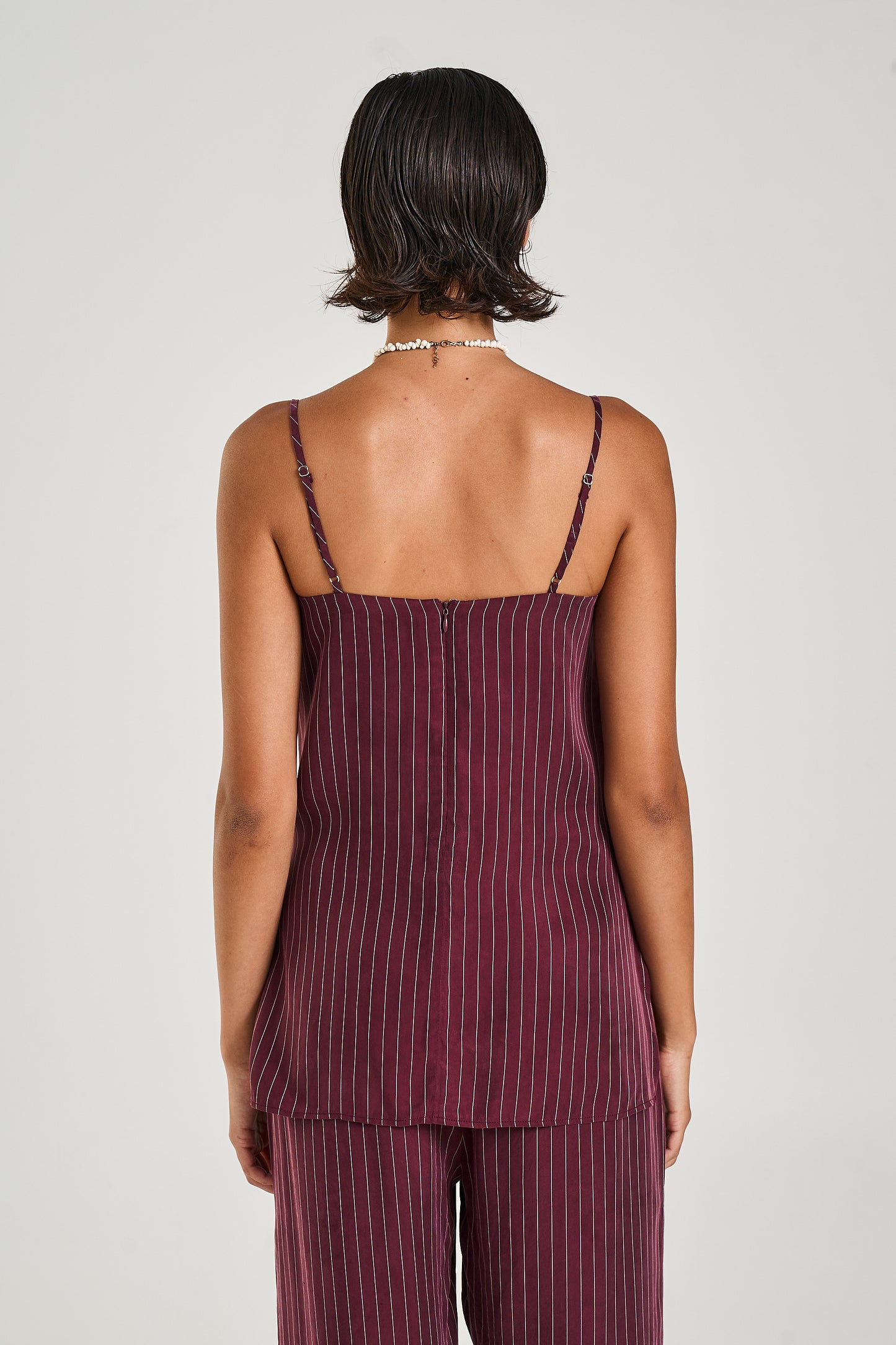 Kina Pinstripe Tunic Top | Summi Summi