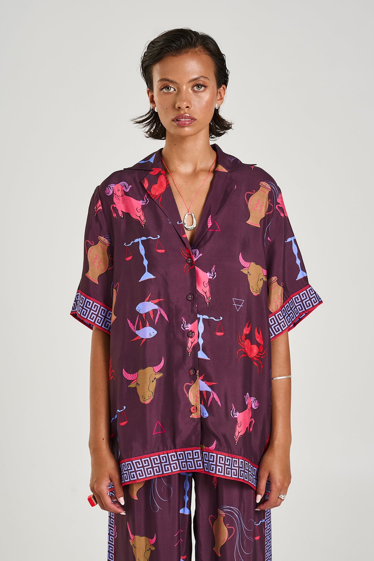 Zodiac Button Up Shirt | Summi Summi