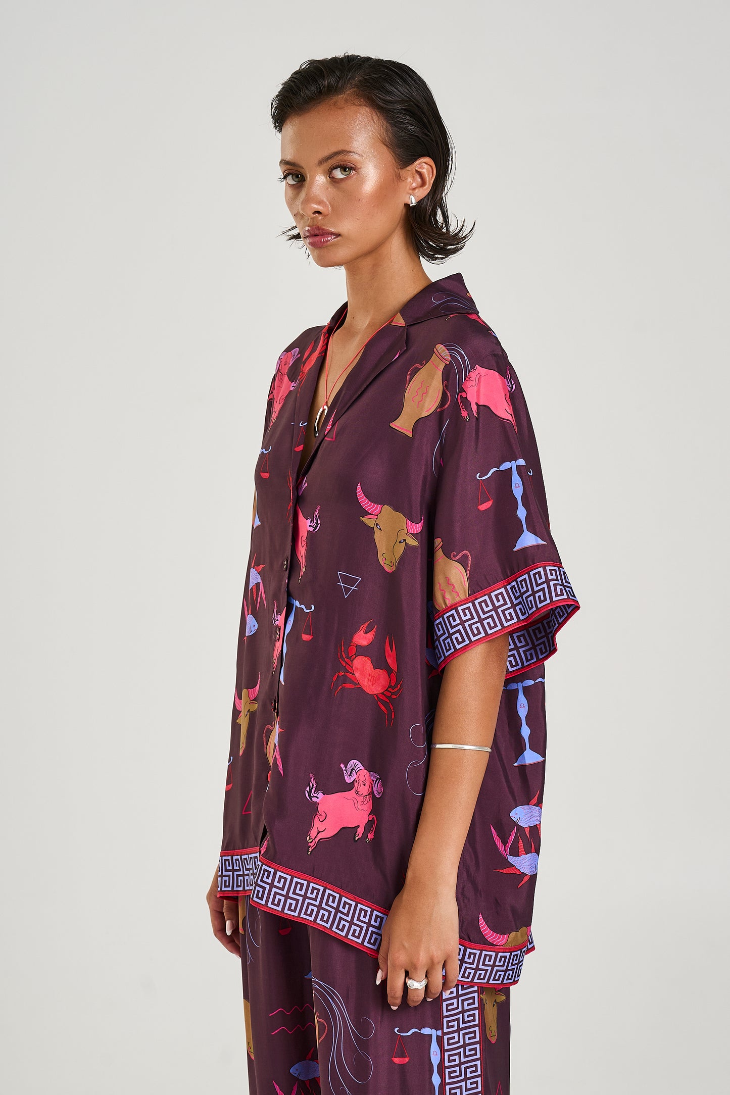 Zodiac Button Up Shirt | Summi Summi