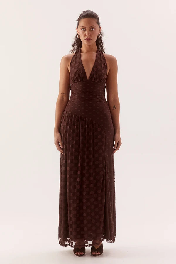 Blyth Dress - Chocolate | Sovere
