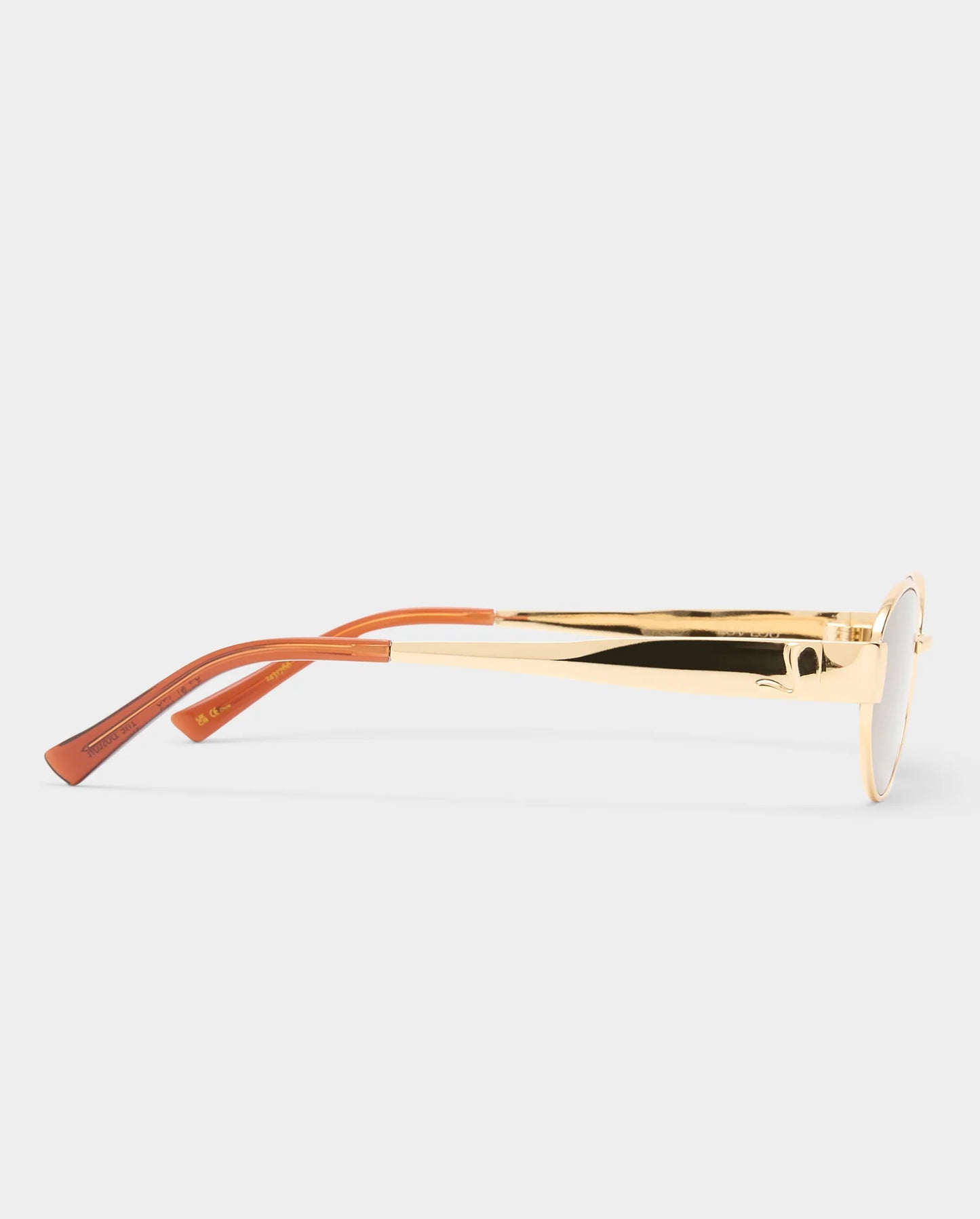 The Boston Sunglasses - Gold | Luv Lou