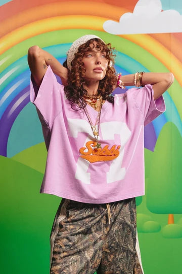The 77 Tee - Purple | Sabbi