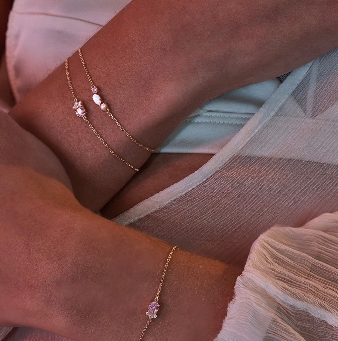 18k Gold Vermeil Cosmic Bloom Bracelet | By Charlotte