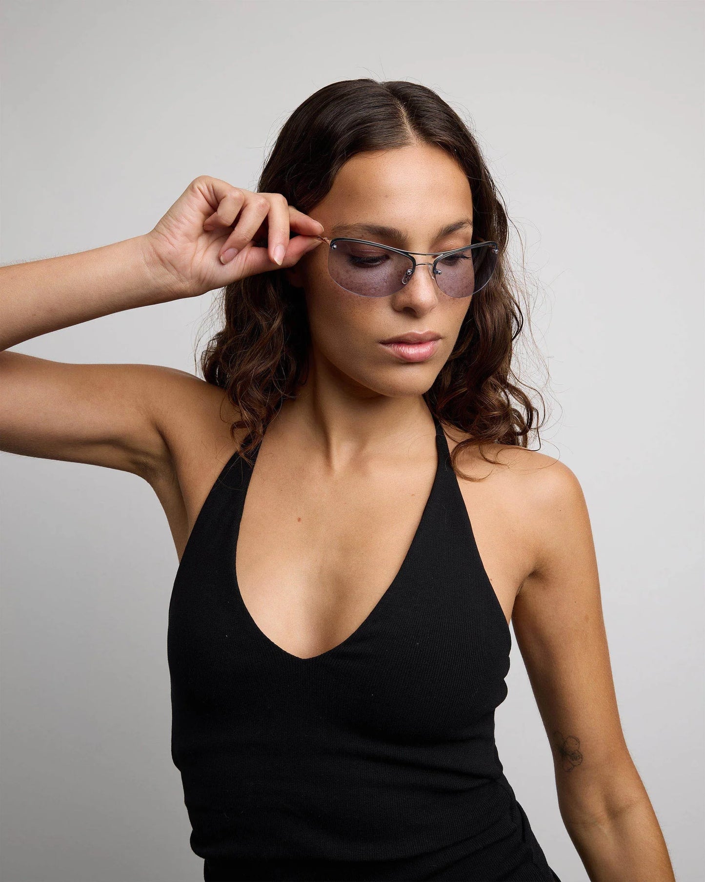 Slim - polished silver/periwinkle | Szade