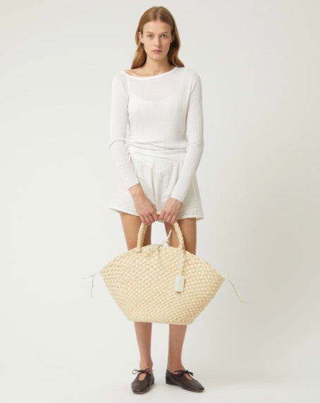 Heather Basket - Oat | Brie Leon
