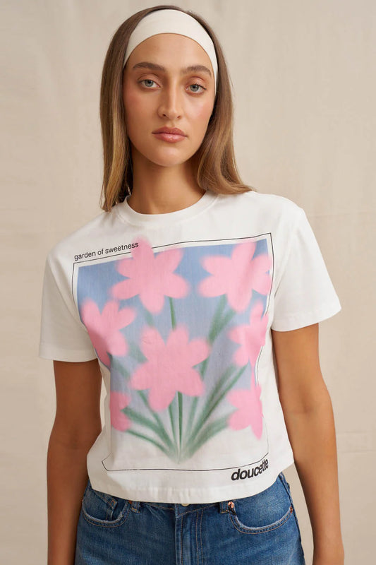 Bouquet of Blooms Baby Tee | Doucette