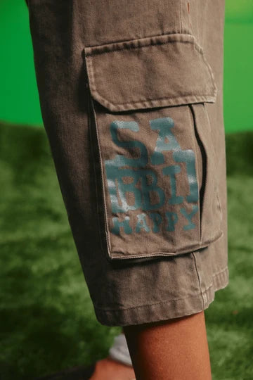 The High Quality Human Jorts - Khaki | Sabbi