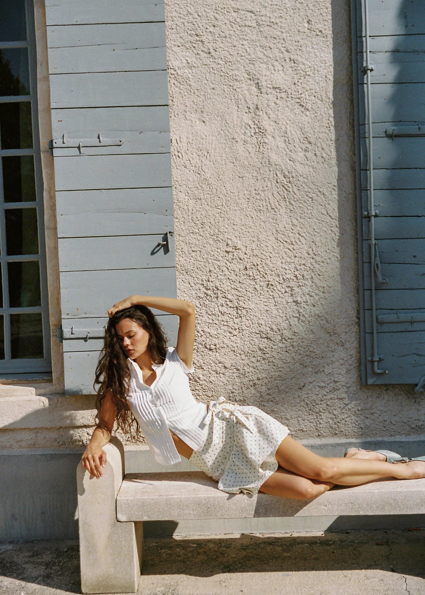 Annika Mini Skirt Spot | Juni