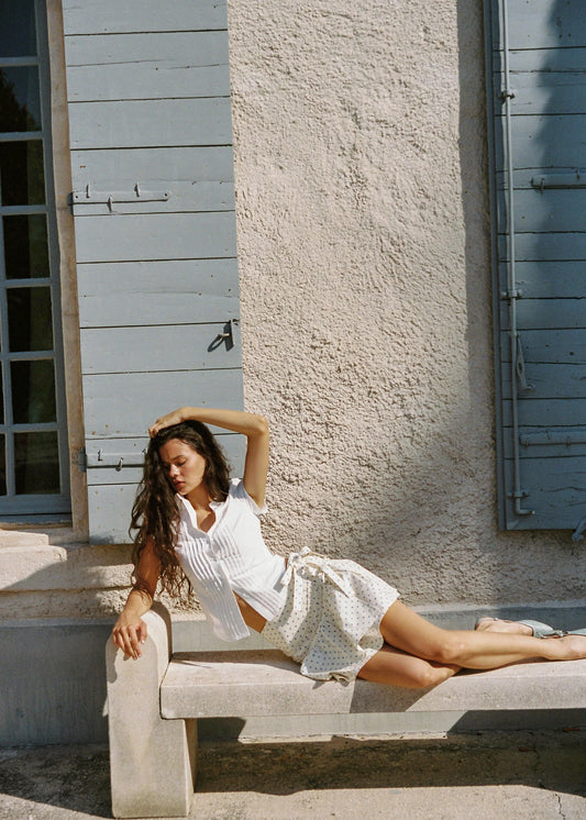 Annika Mini Skirt Spot | Juni