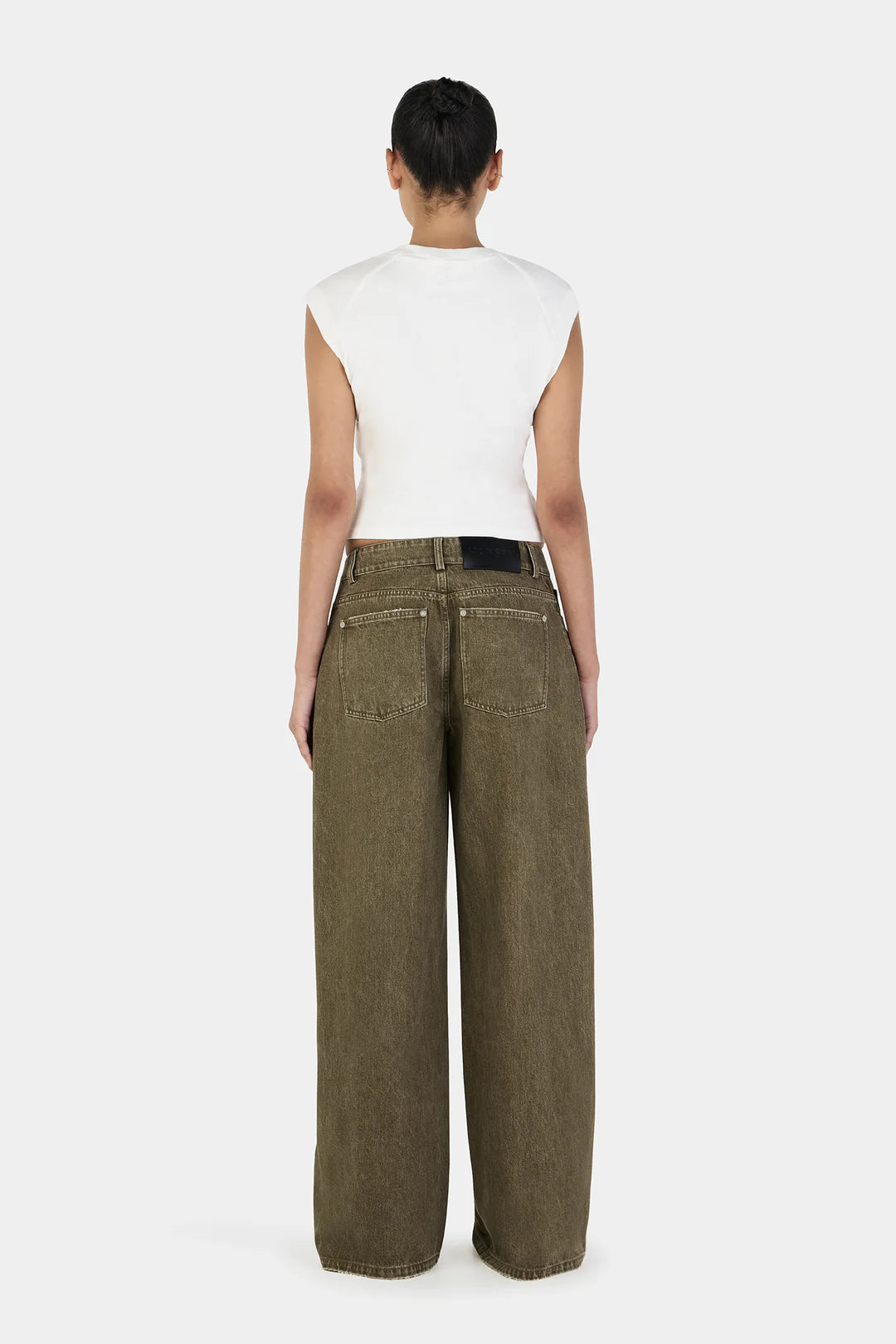 Paige Denim Jeans - Khaki | Hansen & Gretel