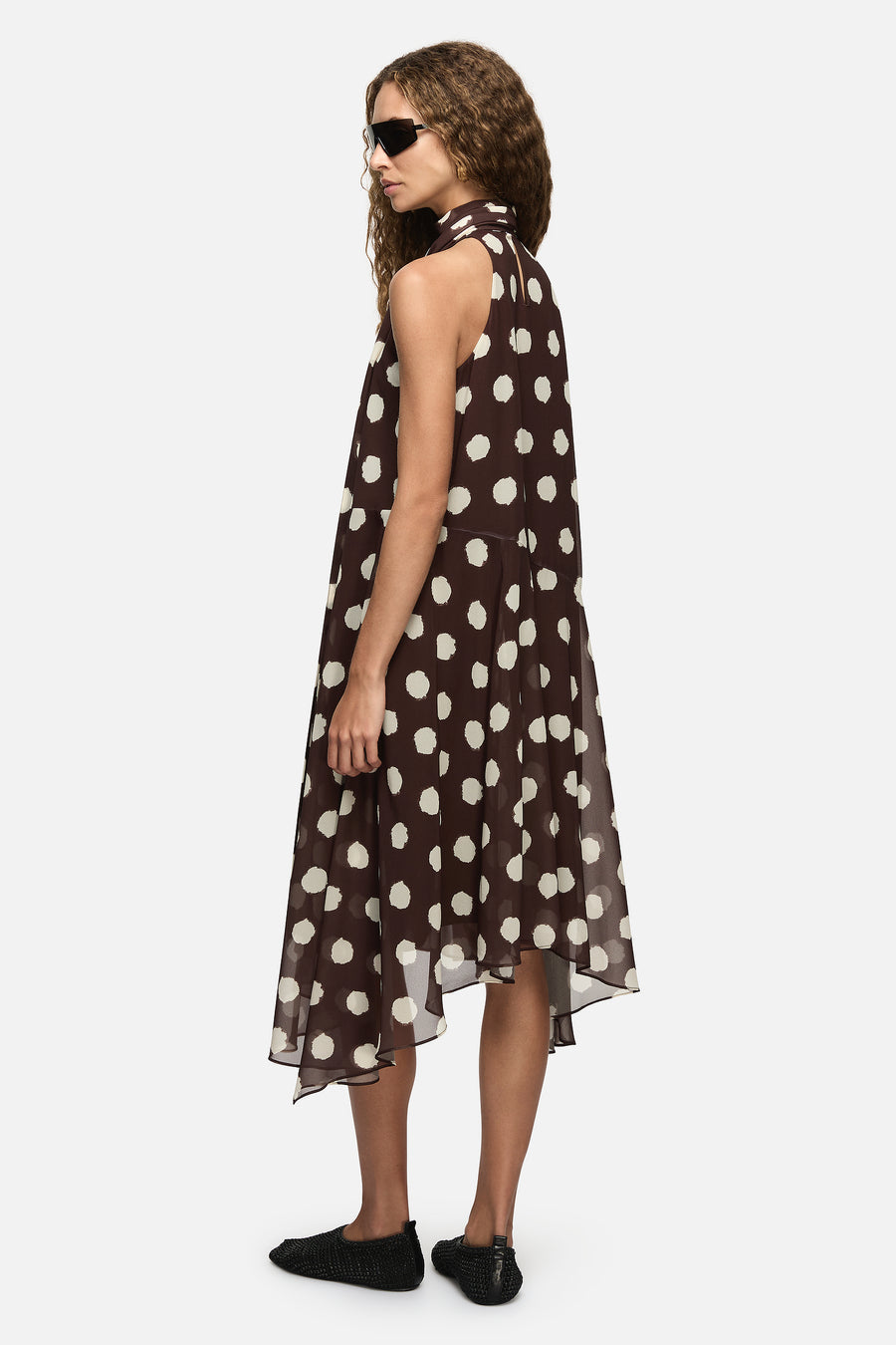 Linnea Dress Brown | Blanca