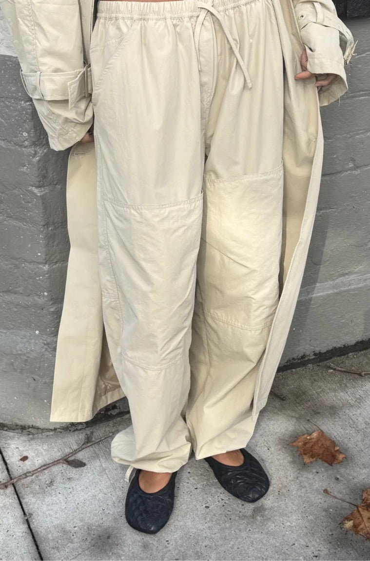 Barrel Utility Pant - Bone | Pinky & Kamal