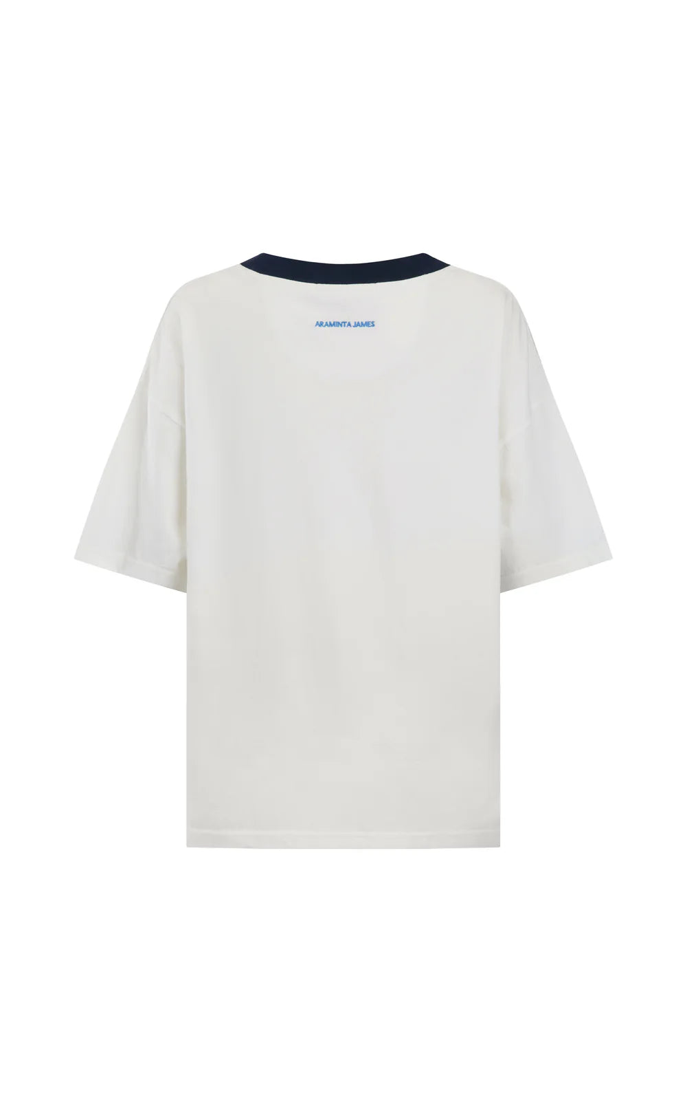 Speedway Oversized Tee Snow | Araminta James