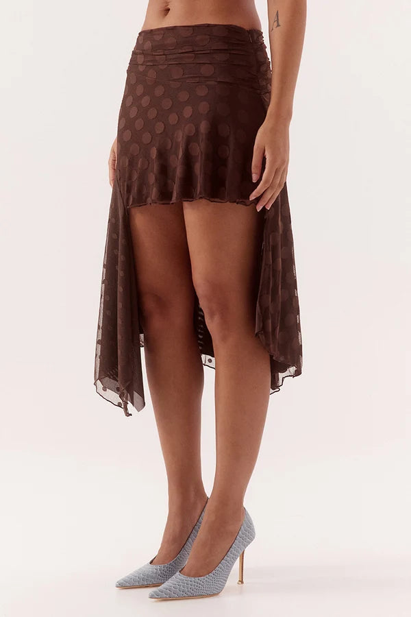 Blyth Skirt - Chocolate | Sovere