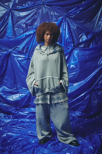 The Be A Kind Human Hoodie - Blue | Sabbi