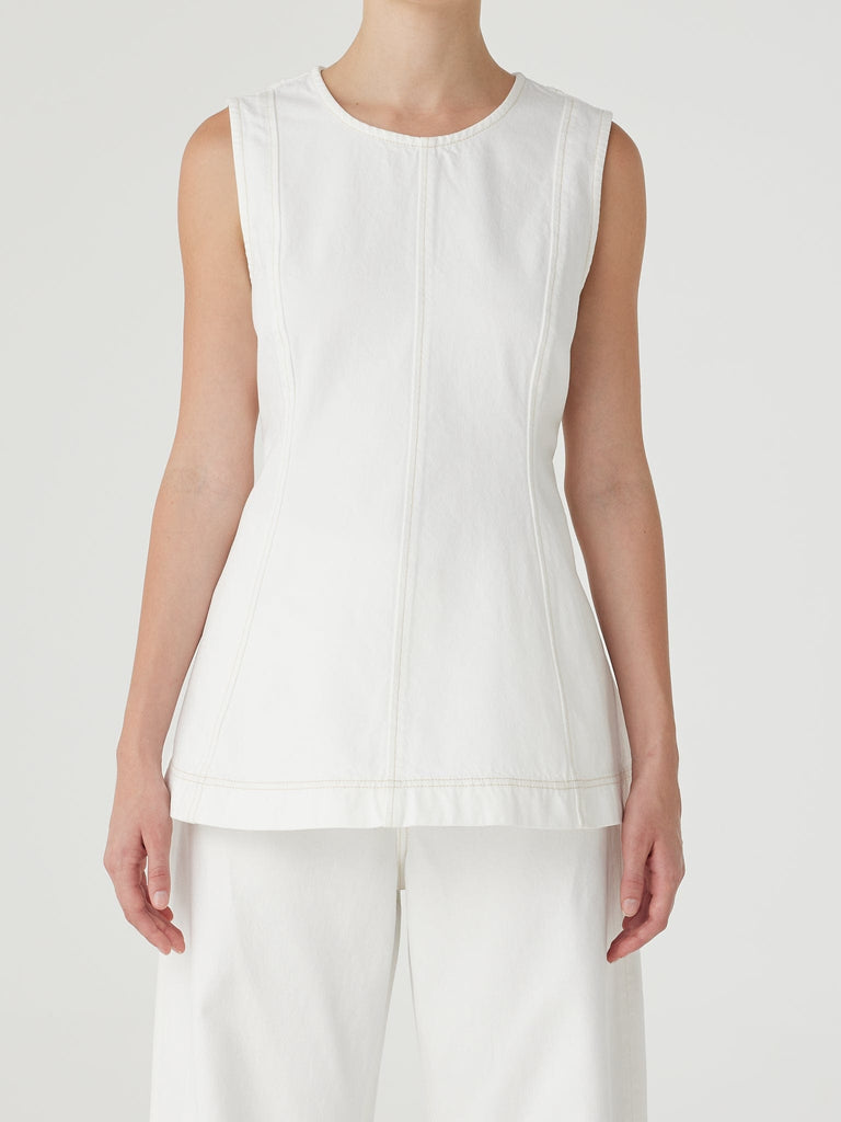 Lucille Top White | Nobody Denim