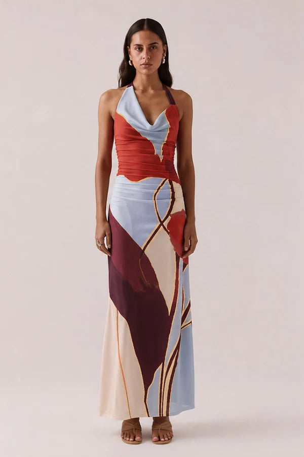 Kalea Dress - Blue Bloom | Sovere