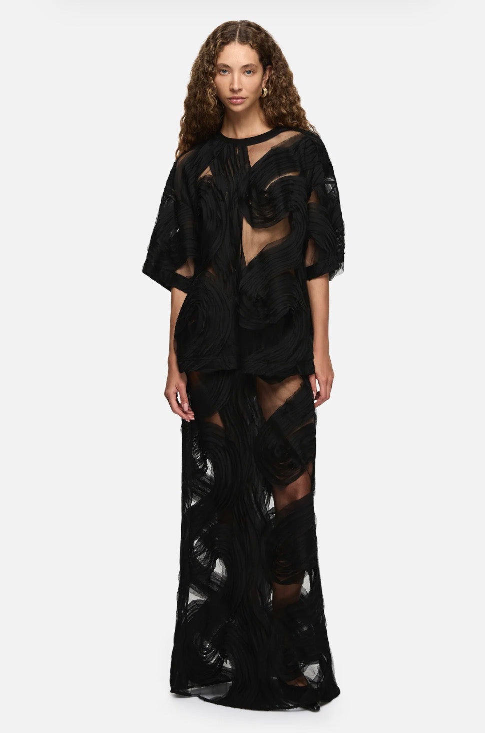 Delmare Top Black | Blanca