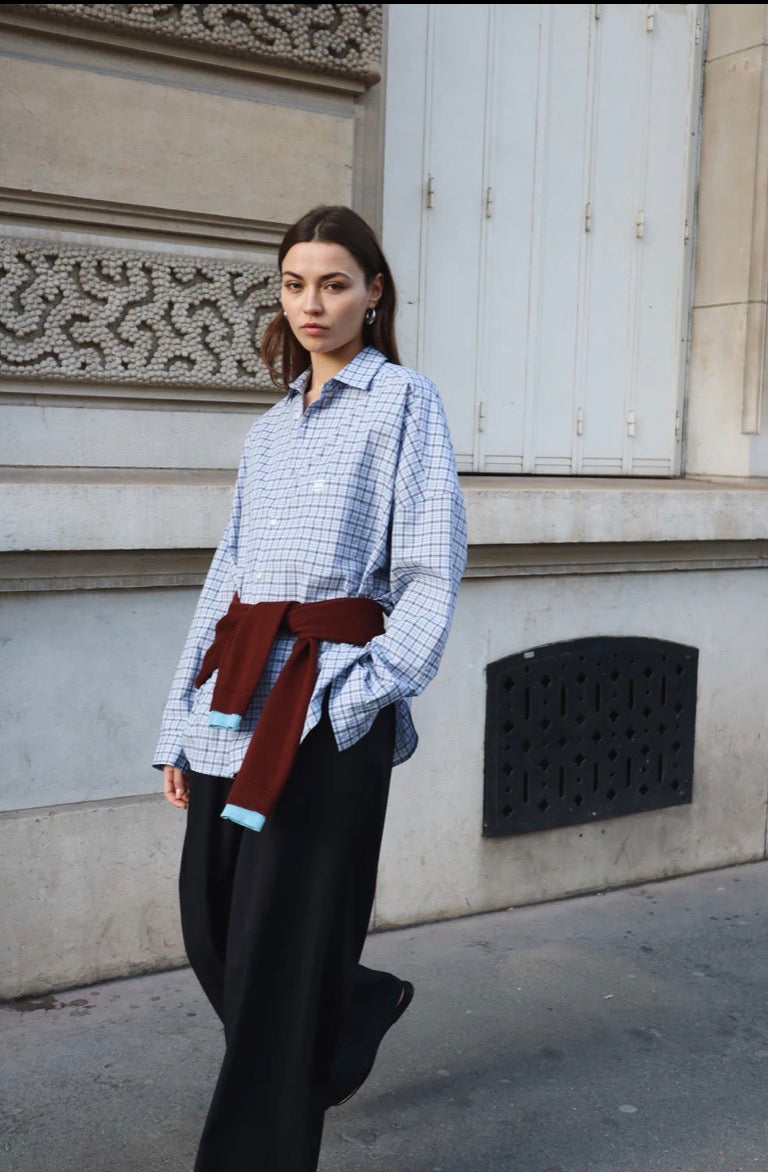 Florence Shirt - Blue | Blanca