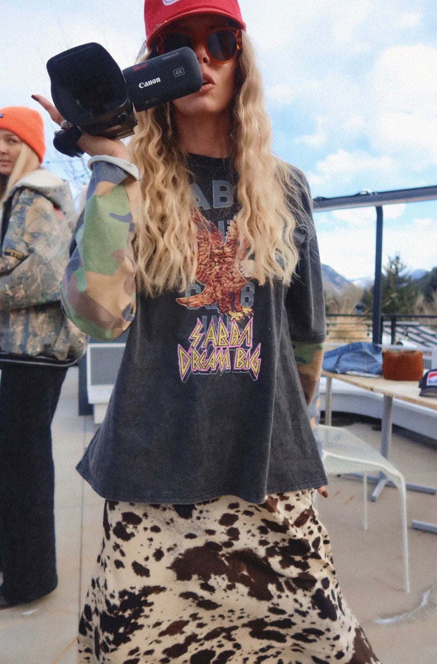 The Pow Pow Long Sleeve Tee | Sabbi