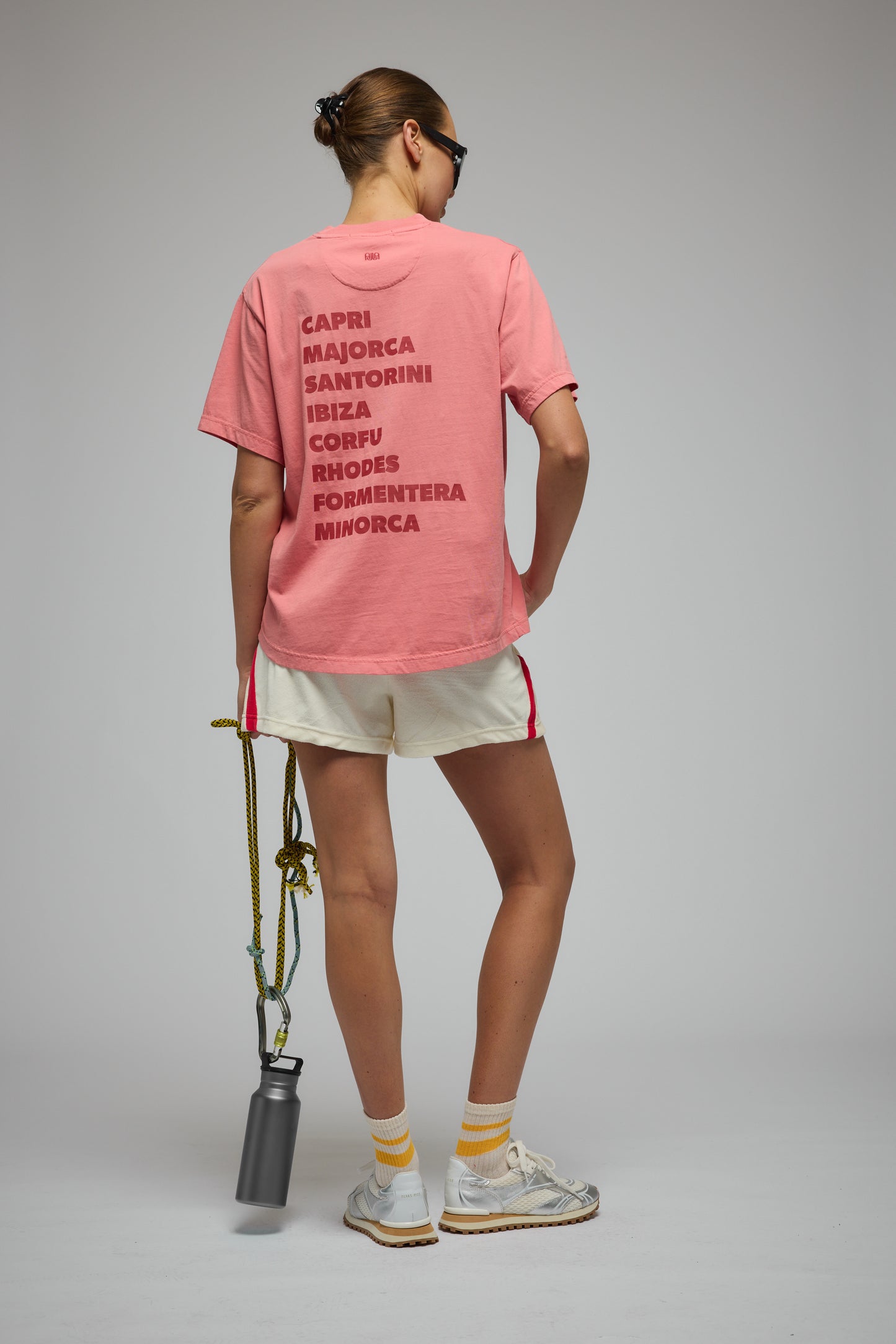 Cin Cin Tee - Bougainvillea Pink | Araminta James