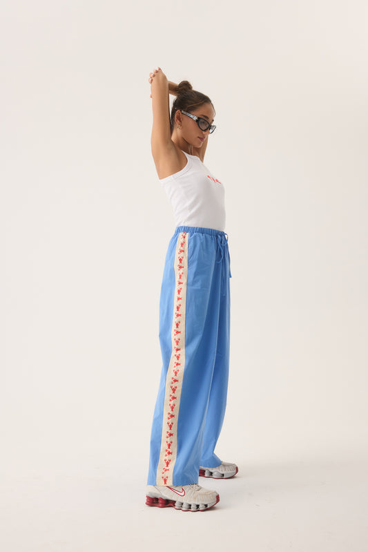 Lobster Pant - French Blue | Araminta James