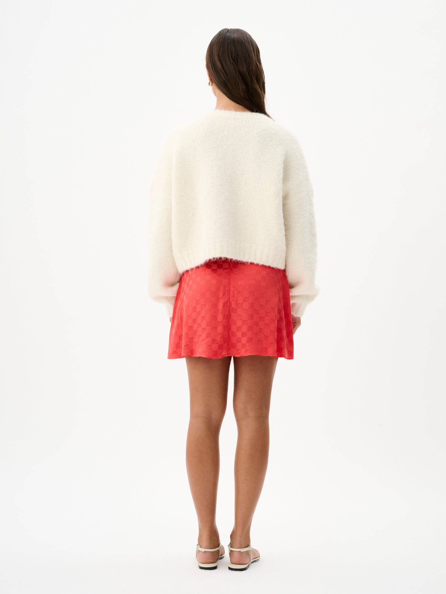 Clara Mini Skirt Chilli | Roame