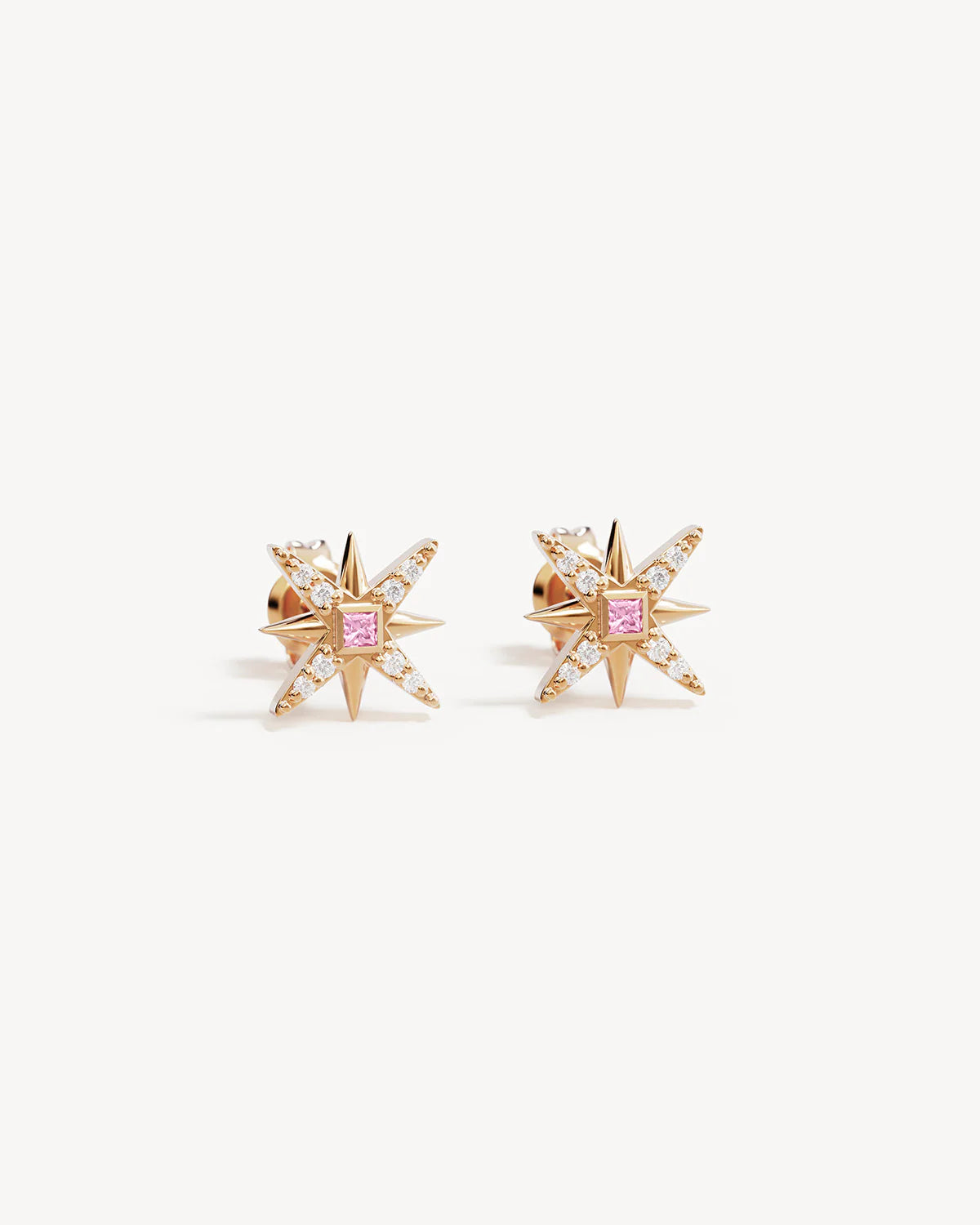 18k Gold Vermeil Starry Night Stud Earrings | By Charlotte