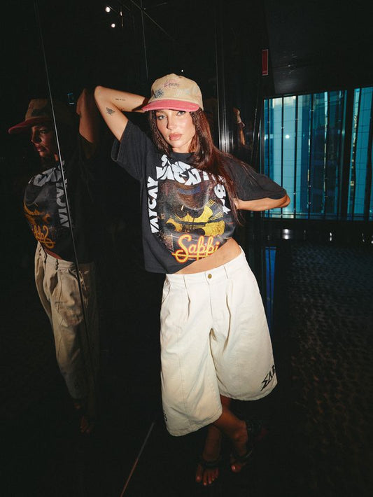 Summer Vacation Croppish Tee | Sabbi