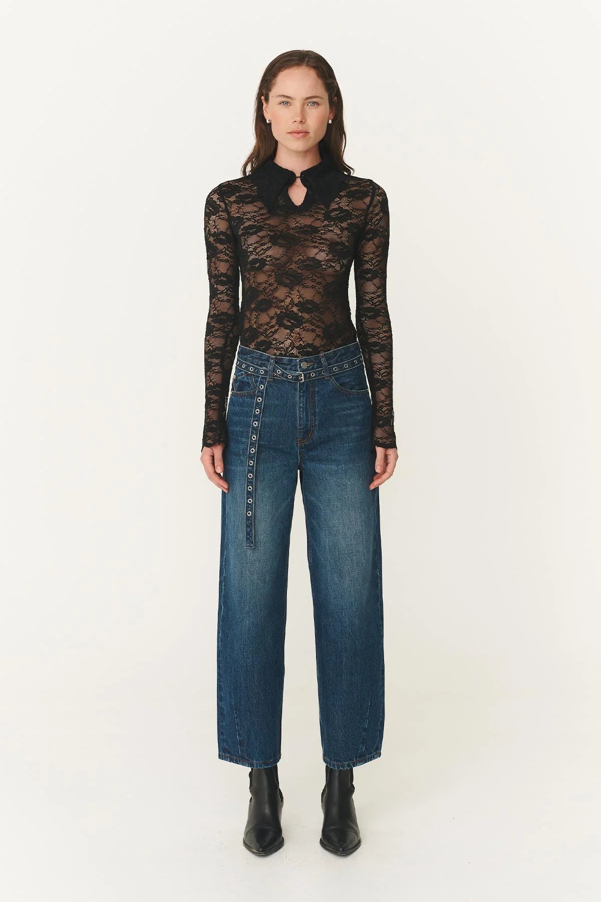 Heritage Barrel Leg Jeans | Rowie