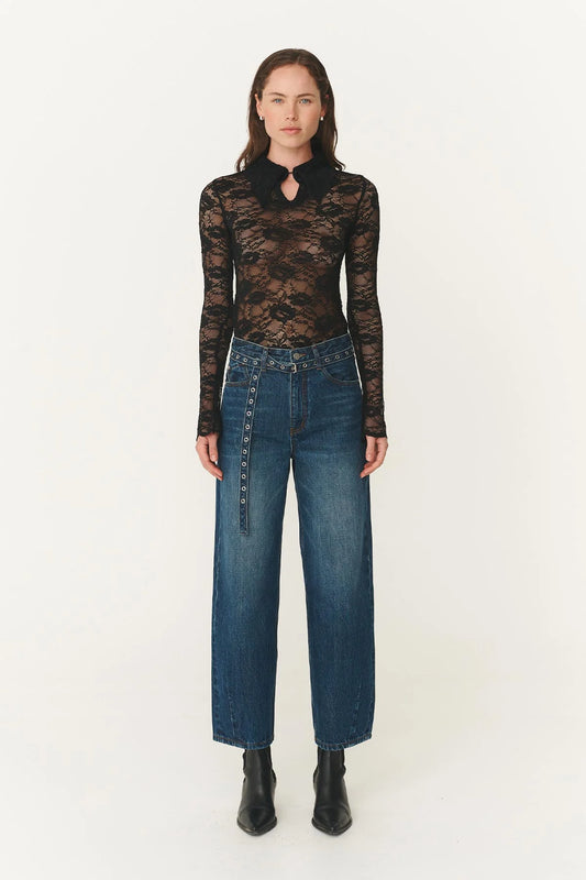 Heritage Barrel Leg Jeans | Rowie