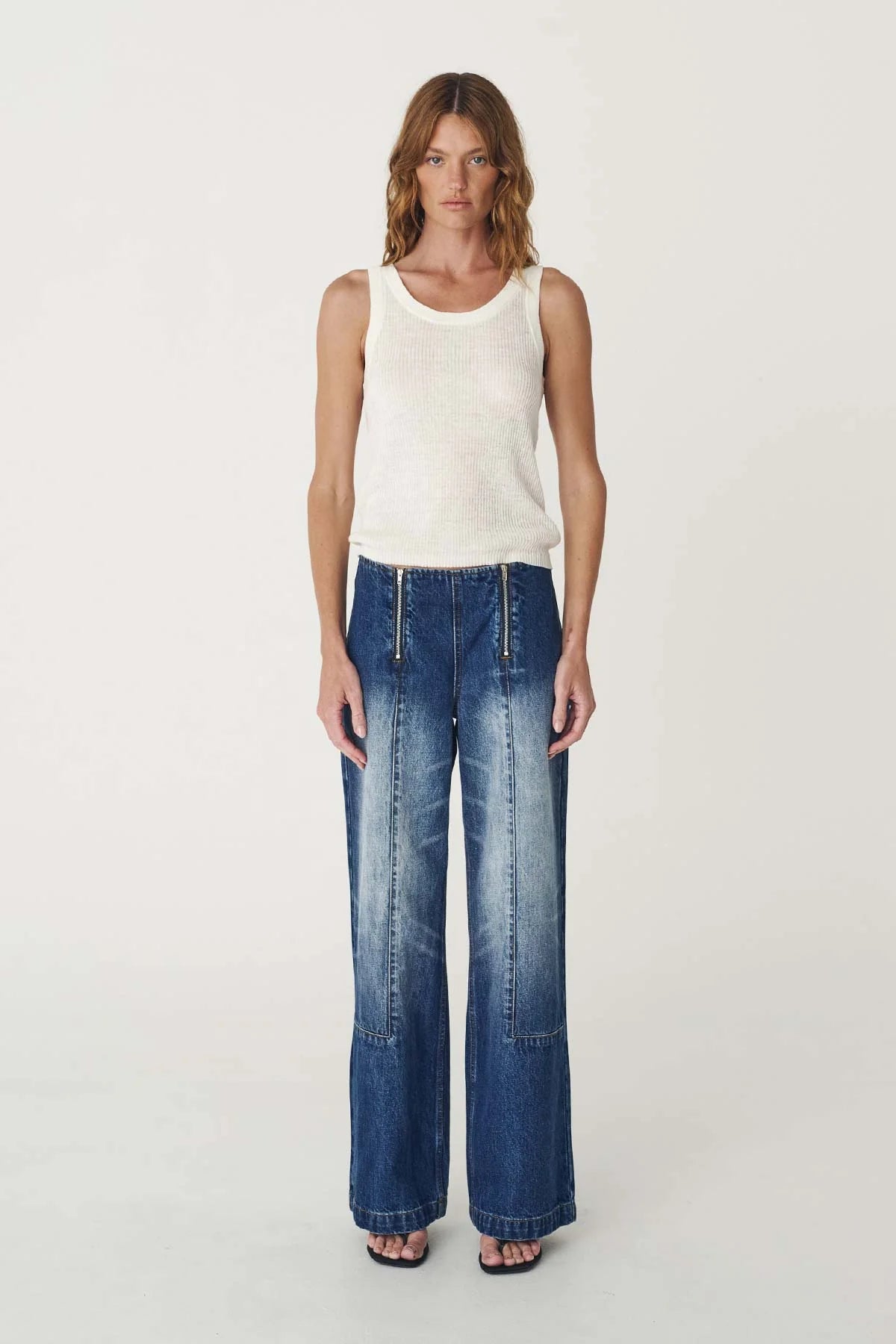 Trinity Zip Jeans | ROWIE