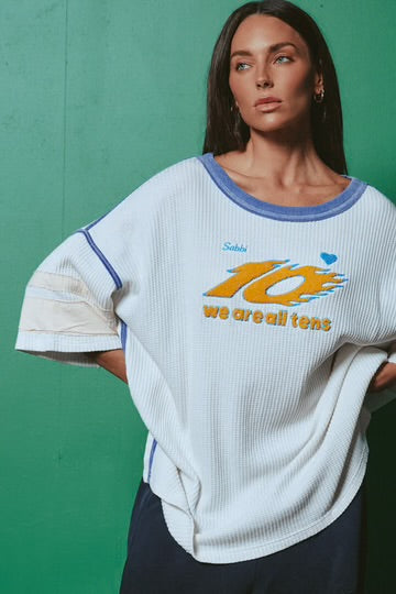 The 10 Energy Tee - Off White | Sabbi