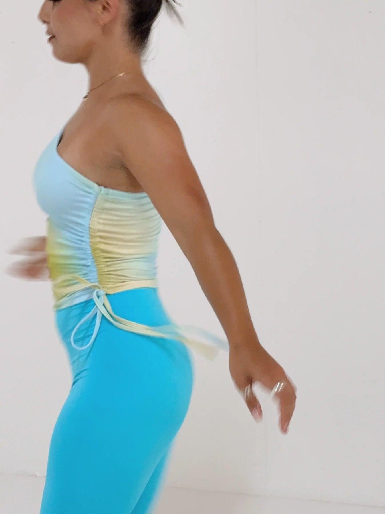 One Shoulder Top - Sunbeam | Eeyo