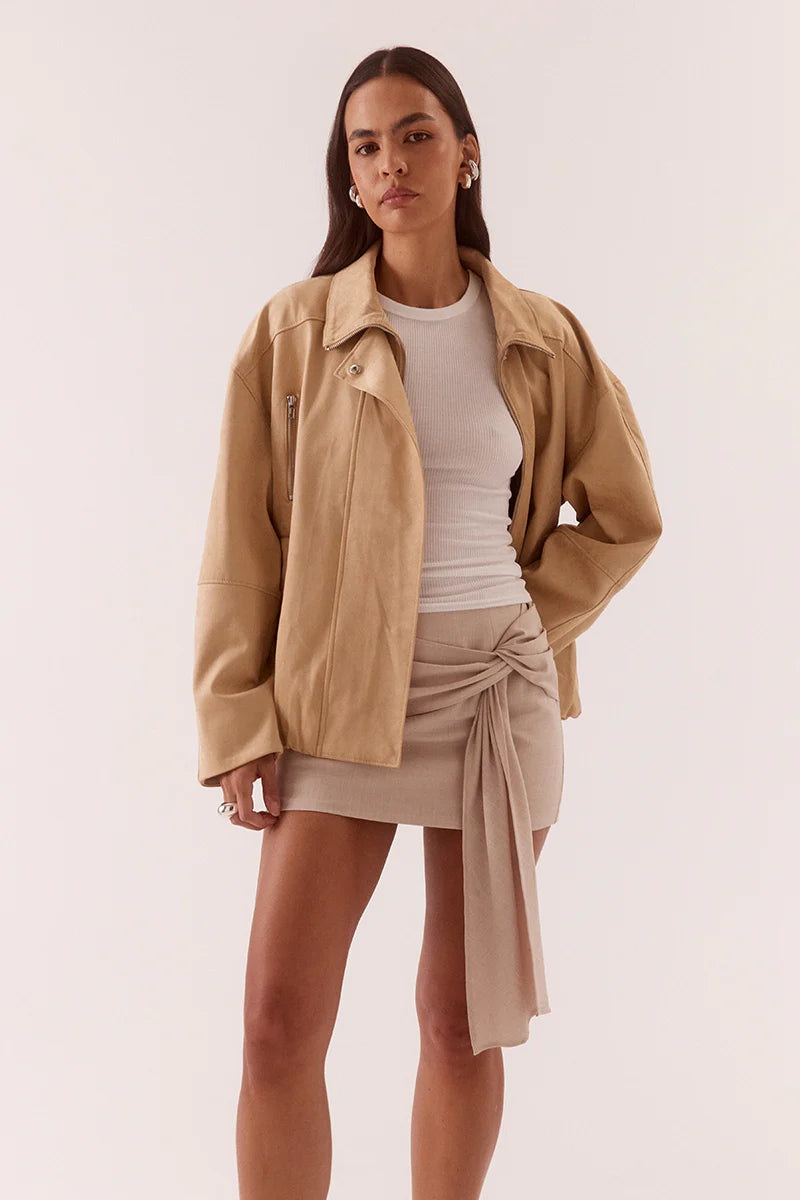 Alula Bomber Jacket - Honey | Sovere