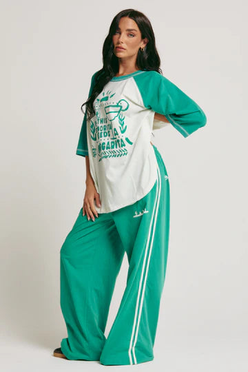 The Margie Chido Pants - Green | Sabbi