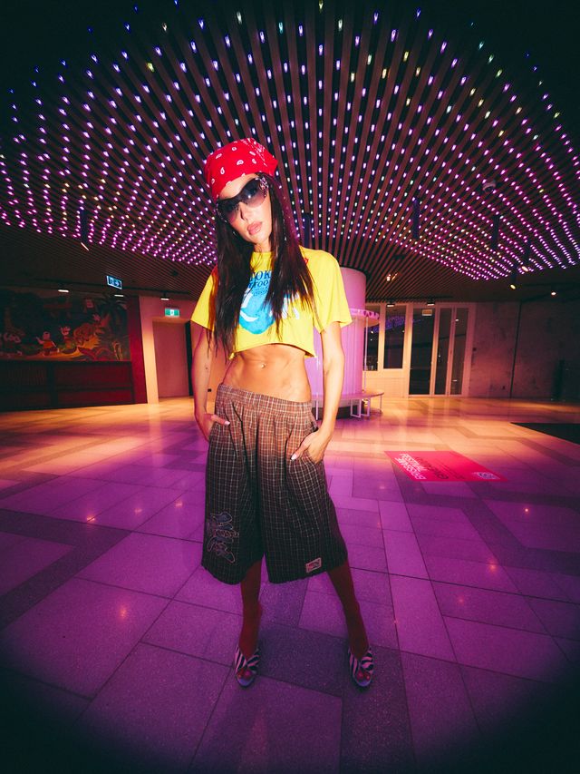 Tokyo Plaid Jort | Sabbi