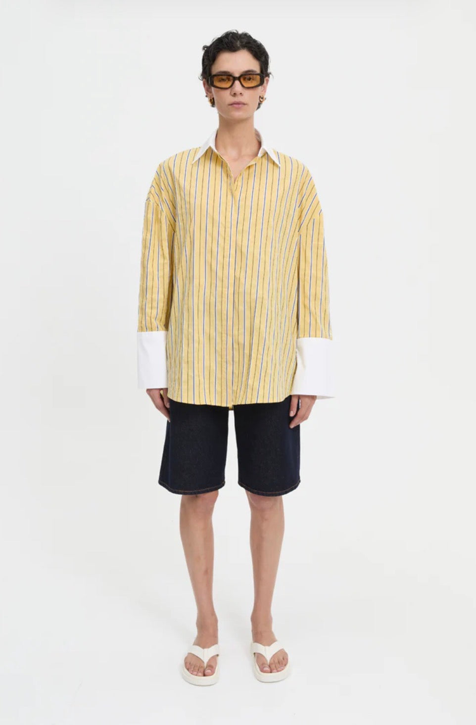 Opal Shirt Yellow | Blanca