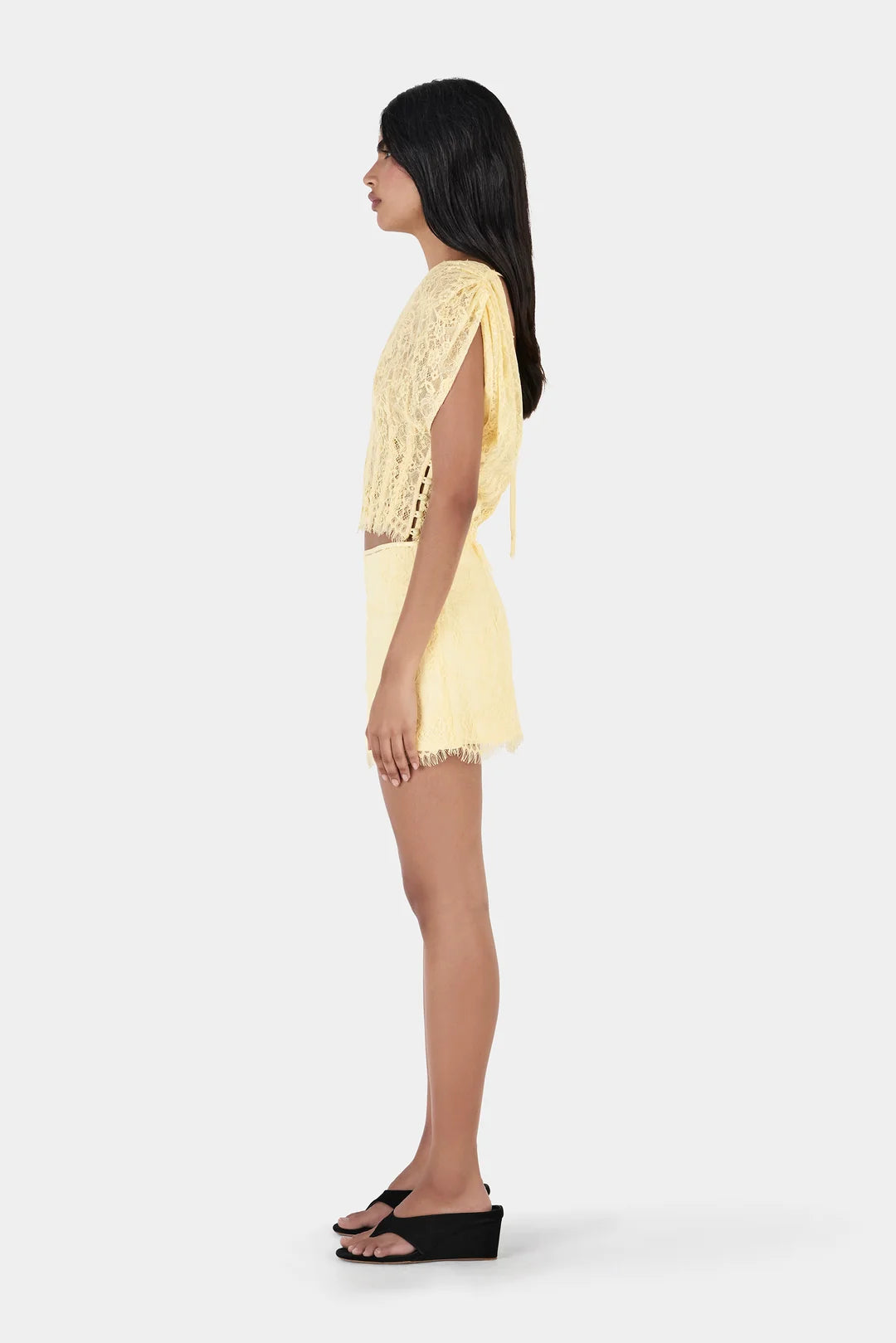 Ruby Lace Top Butter | Hansen & Gretel