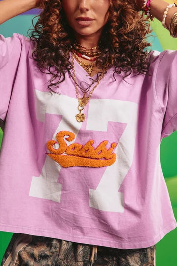 The 77 Tee - Purple | Sabbi