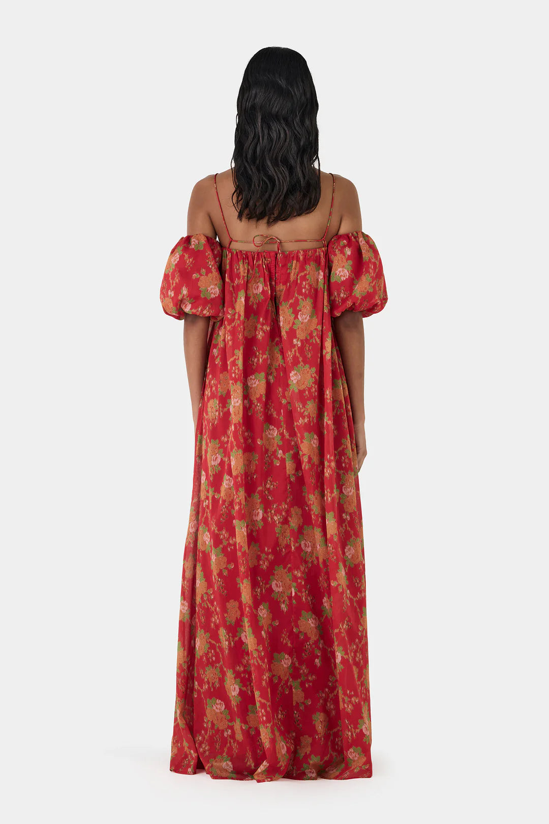 Vetiver Dress Climbing Roses | Hansen & Gretel